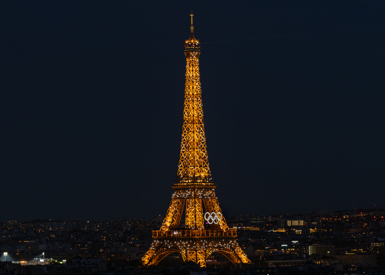 Eiffel Tower Olympics